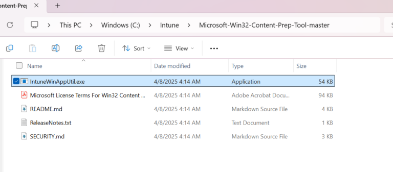 Deploying Visual Studio Community 2022 via Intune to the Company Portal ...
